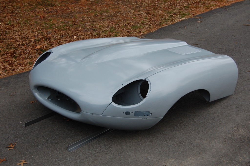 This is an example of a restored bonnet from Monocoque metalworks that will be included with your new body shell...