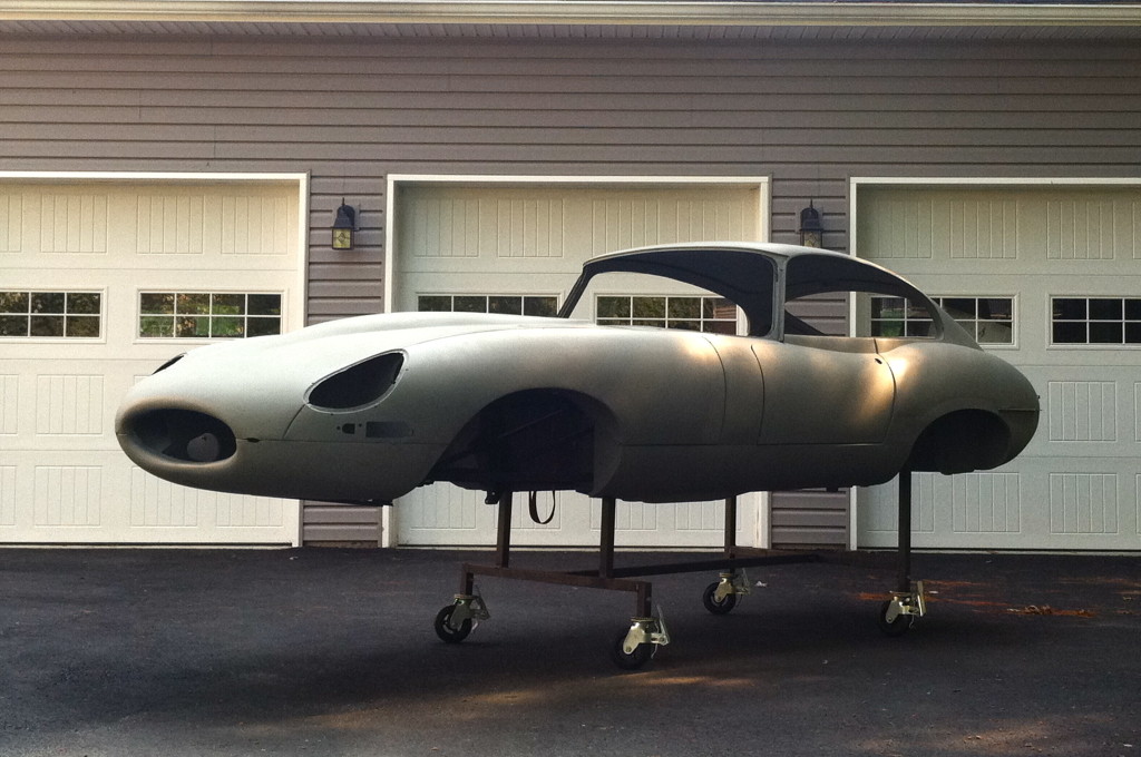 Imagine purchasing an E-Type project for restoration, and then INSTANTLY fast-forwarding to this point where the metalwork is completed! Well, this is your chance! We are essentially offering "Barn Fresh" E-Type projects - but with FACTORY FRESH body shells and bonnets!